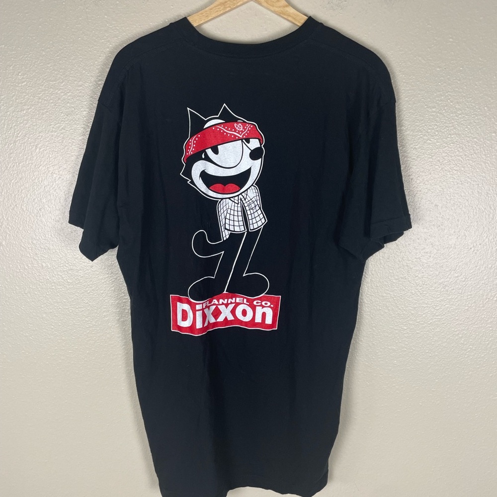 Dixxon Flannel Company Felix The Cat Shirt Black Men’s Large - Picture 4 of 6